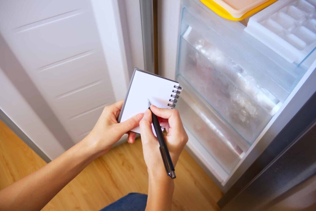 冷蔵庫チェック