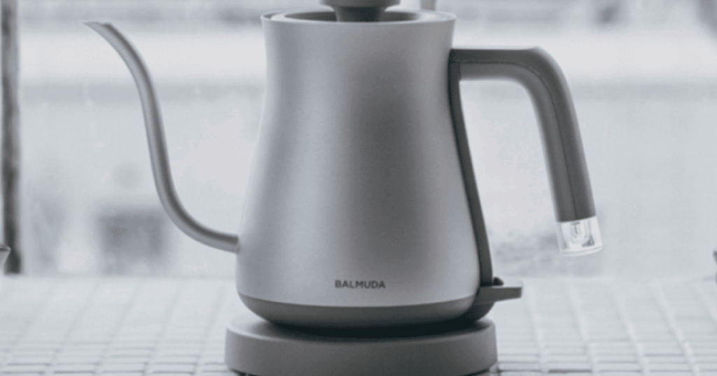バルミューダの細口電気ケトル